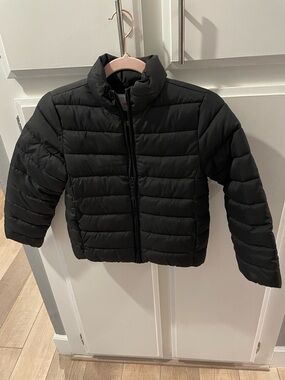 Children’s Place girl’s Black Puffer Jacket, size M (7/8)